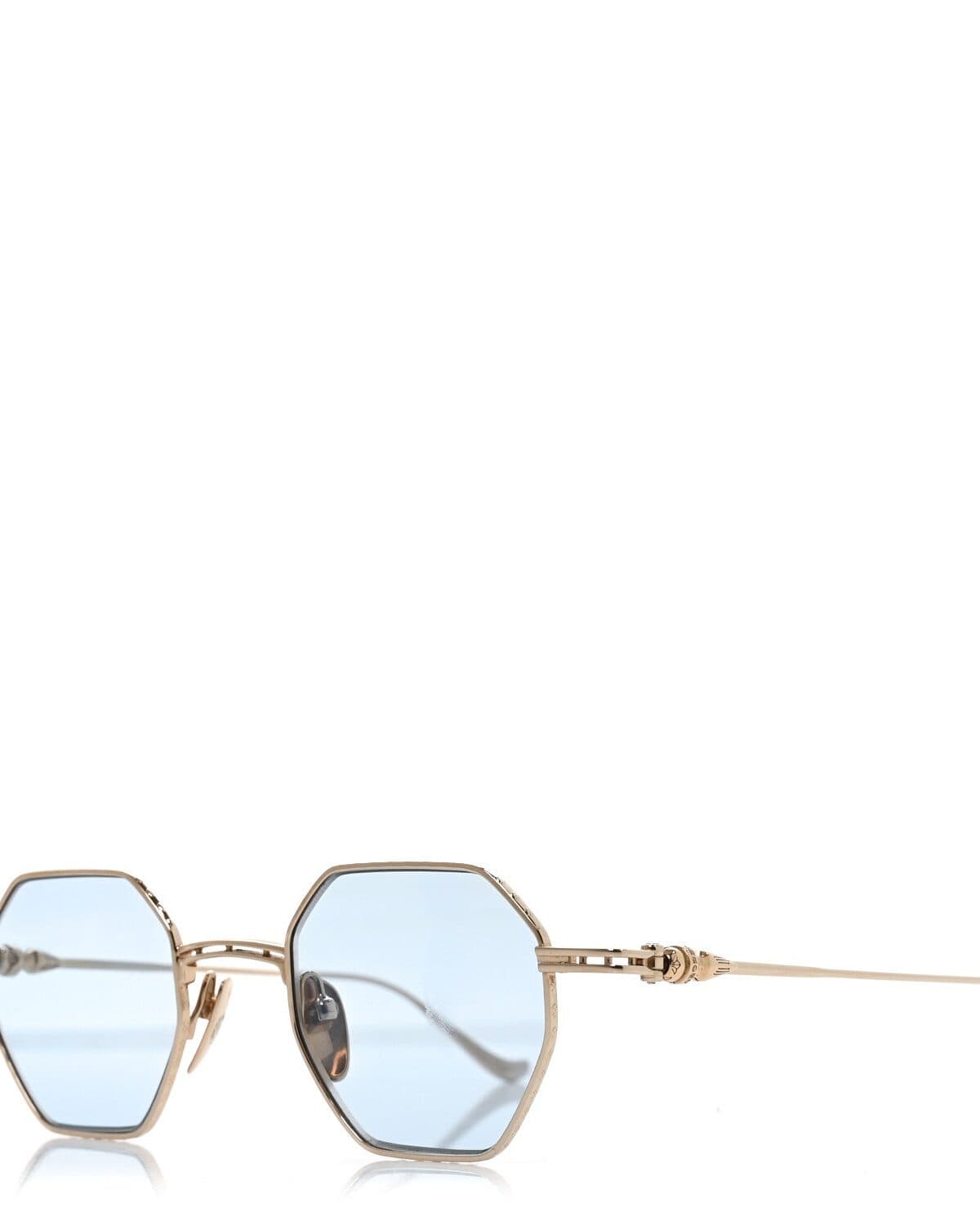 Acetate hair clip photographed on a neutral ground