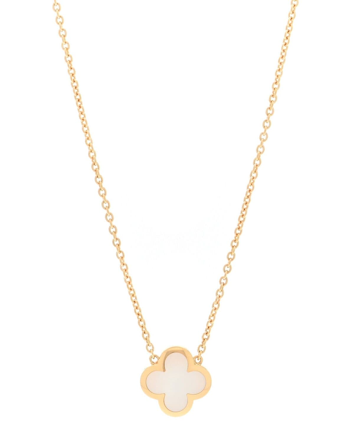 Diamond solitaire pendant photographed on a neutral ground